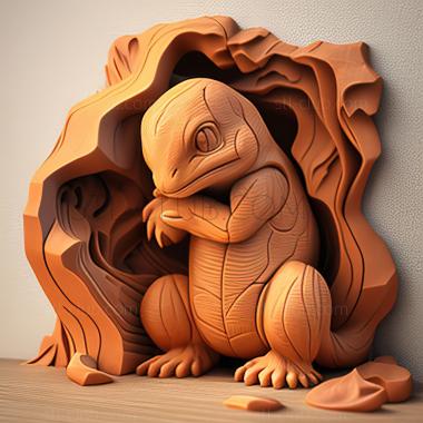 3D model Charmander The Stray Pokmon Stray Pokmon  Hitokage (STL)